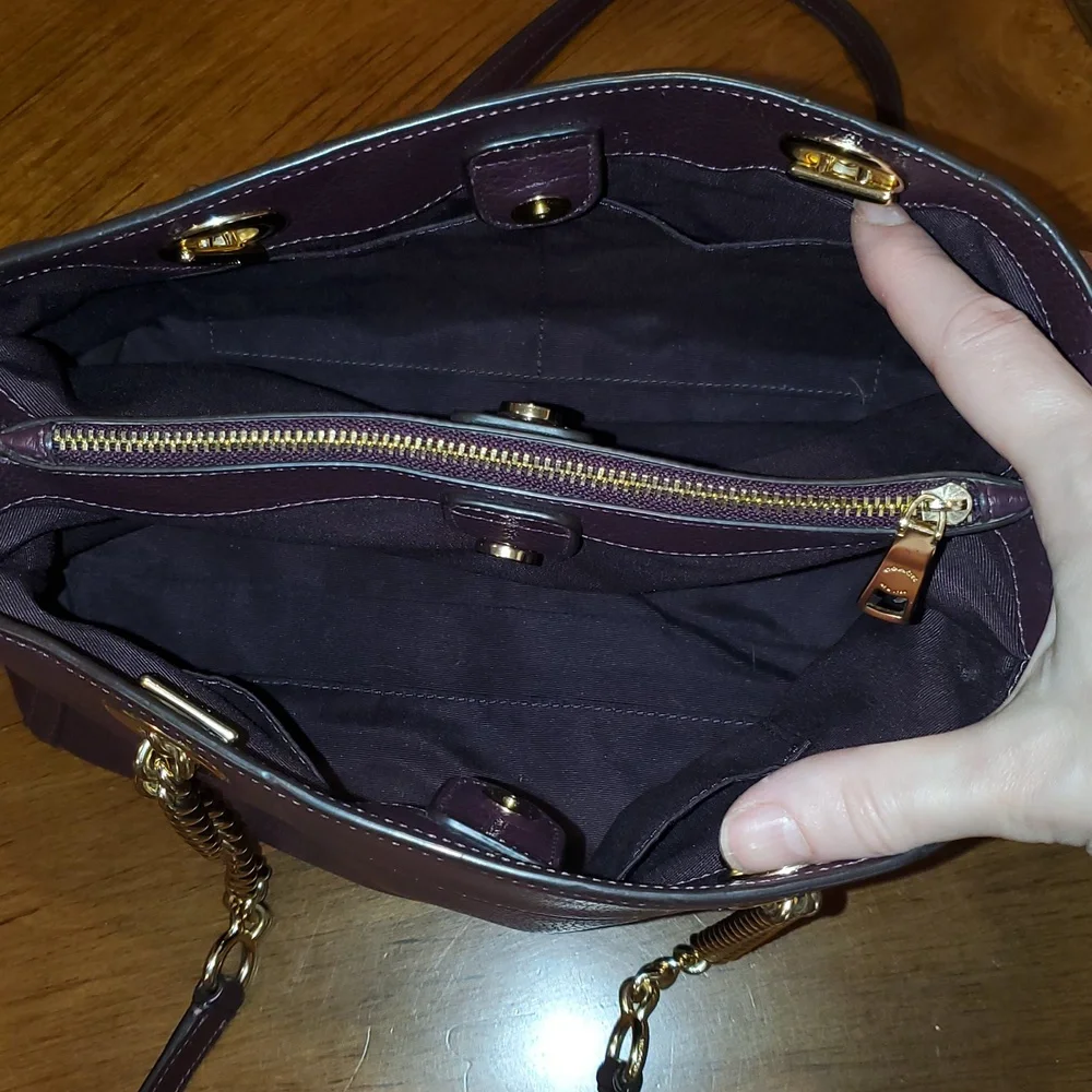 Coach Brooke Chain Carryall Bag - Picture 10 of 13